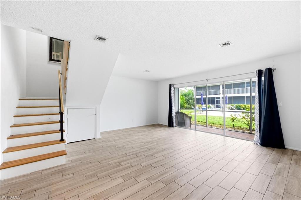 Storage underneath stairs