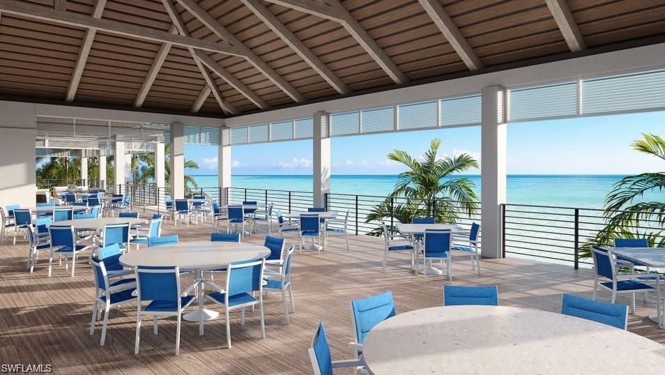 Enjoy a sunset cocktail at the spectacular beach club.