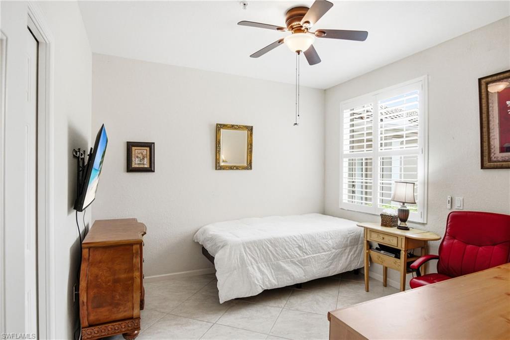 Guest Bedroom 2. Boasting a large walk-in closet.