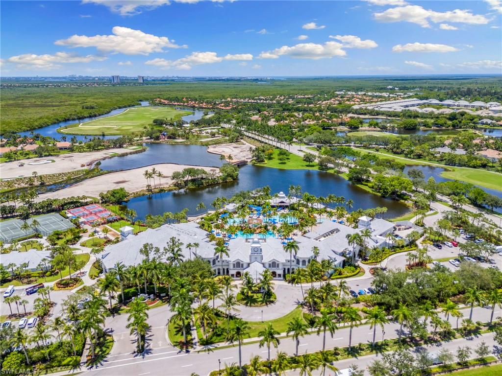 Aerial view of Fiddler's Creek amenities.
