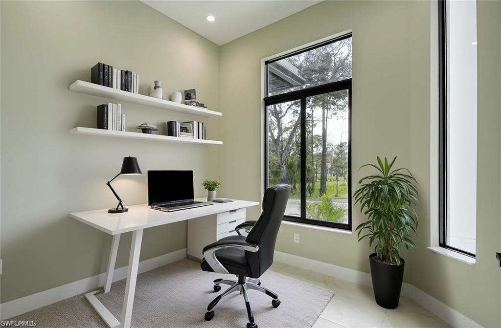 Virtually Staged Office