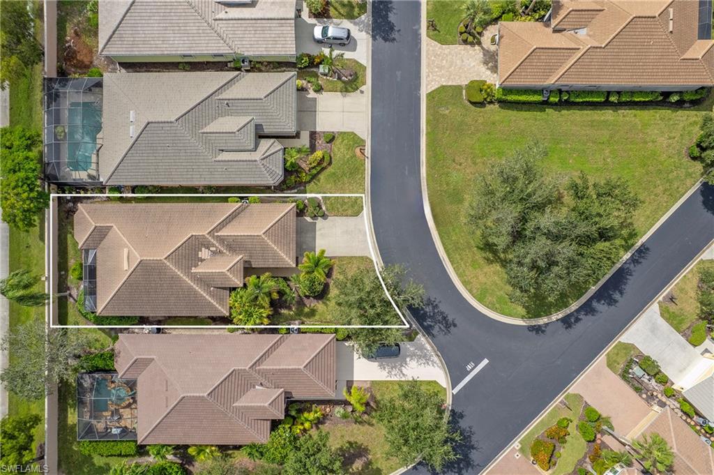 Aerial view of your home