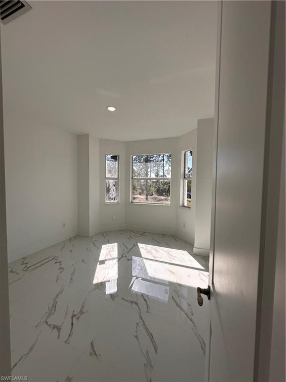 View of spare room