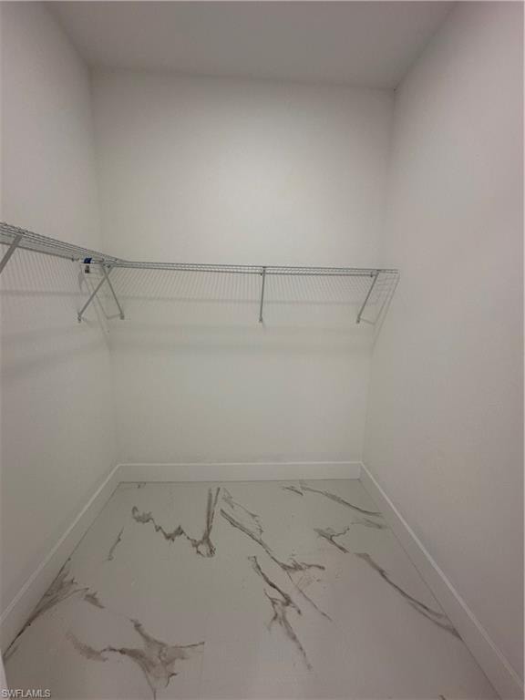 View of spacious closet