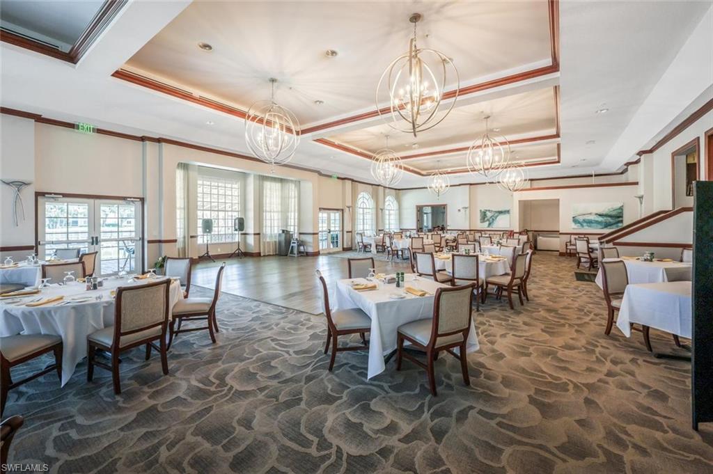 Clubhouse Dining Room.