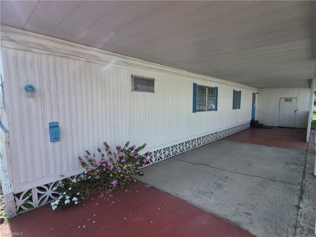 Carport fits three cars