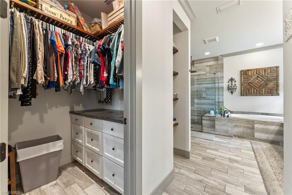 Master walk in Closet 1 of 2