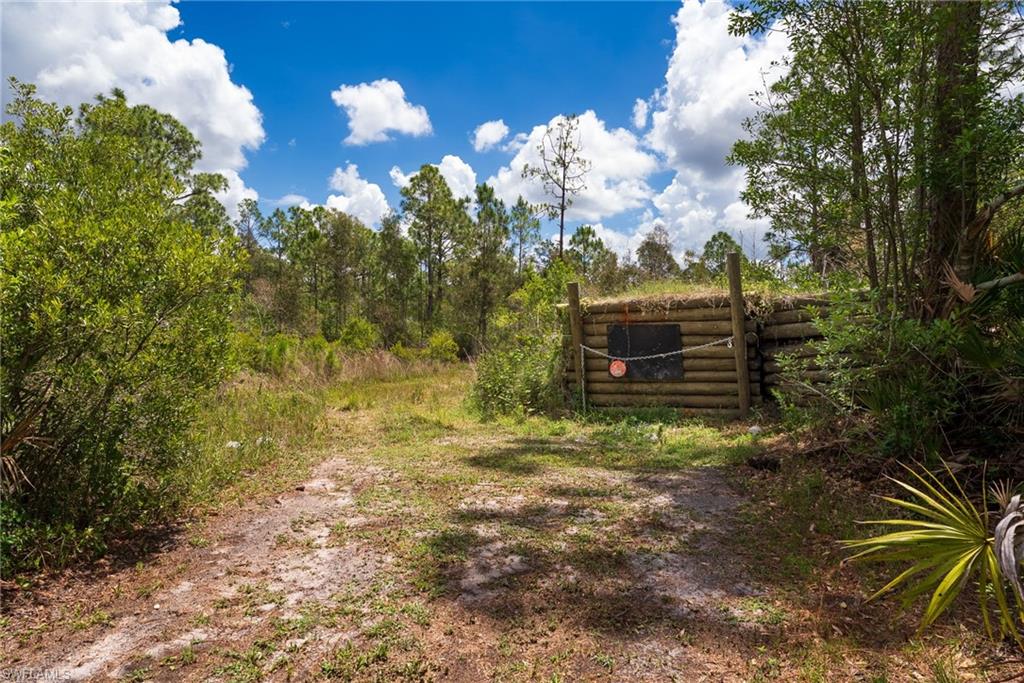 Path to gun range