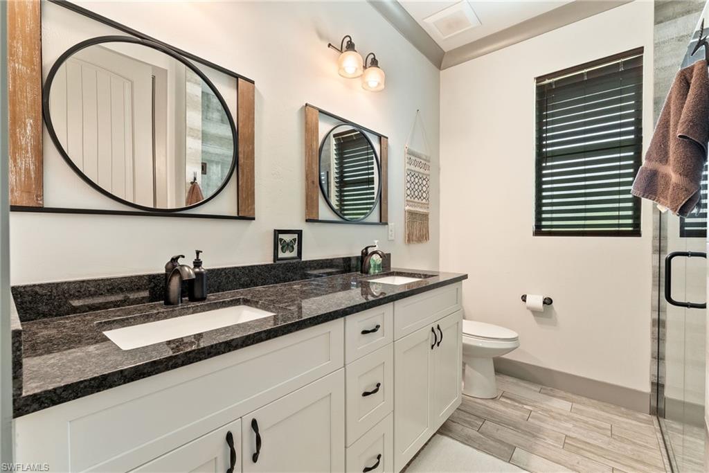 Main Bathroom with 2 sinks