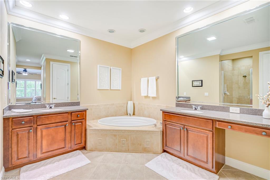 Dual Vanities and 2 walk in closets