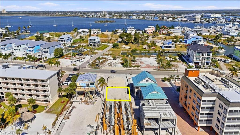 Bird's eye view of a nearby body of water - Virtually Edited Image
