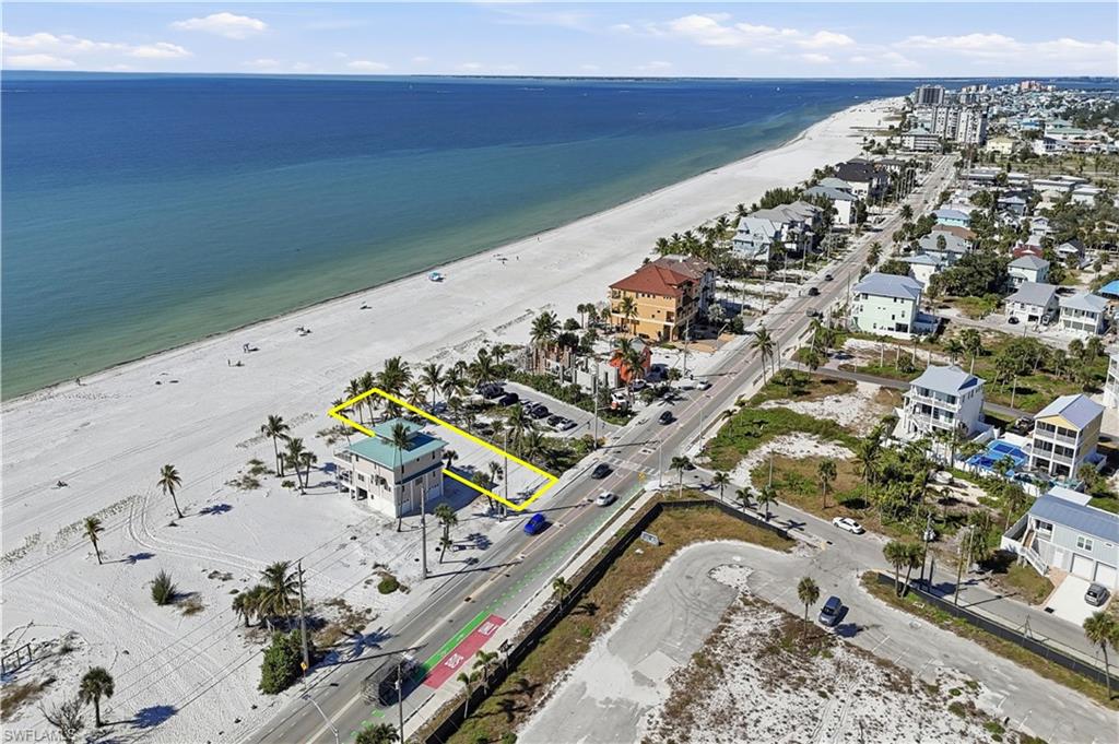 Bird's eye view of expansive beach - Virtually Edited Image