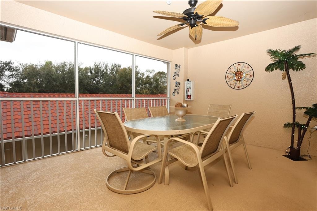 Screened in FRONT balcony