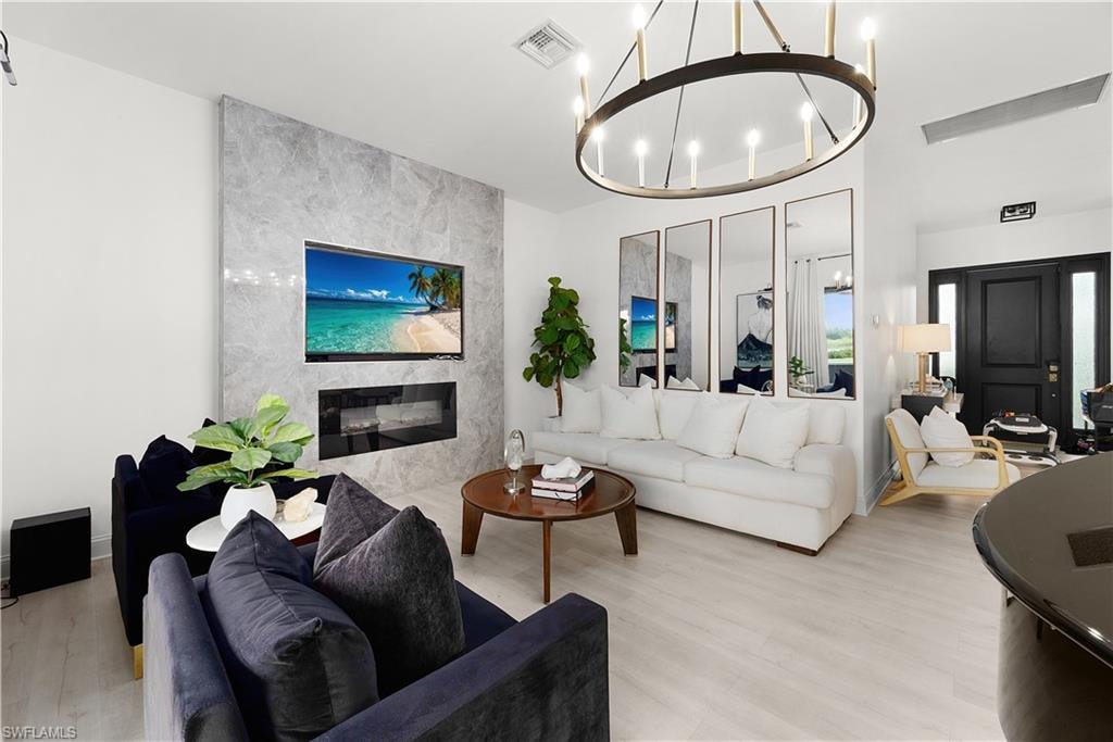 Spacious living area