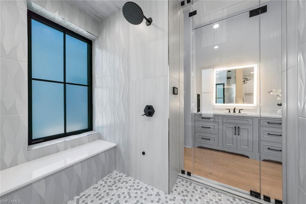 Steam Room and shower