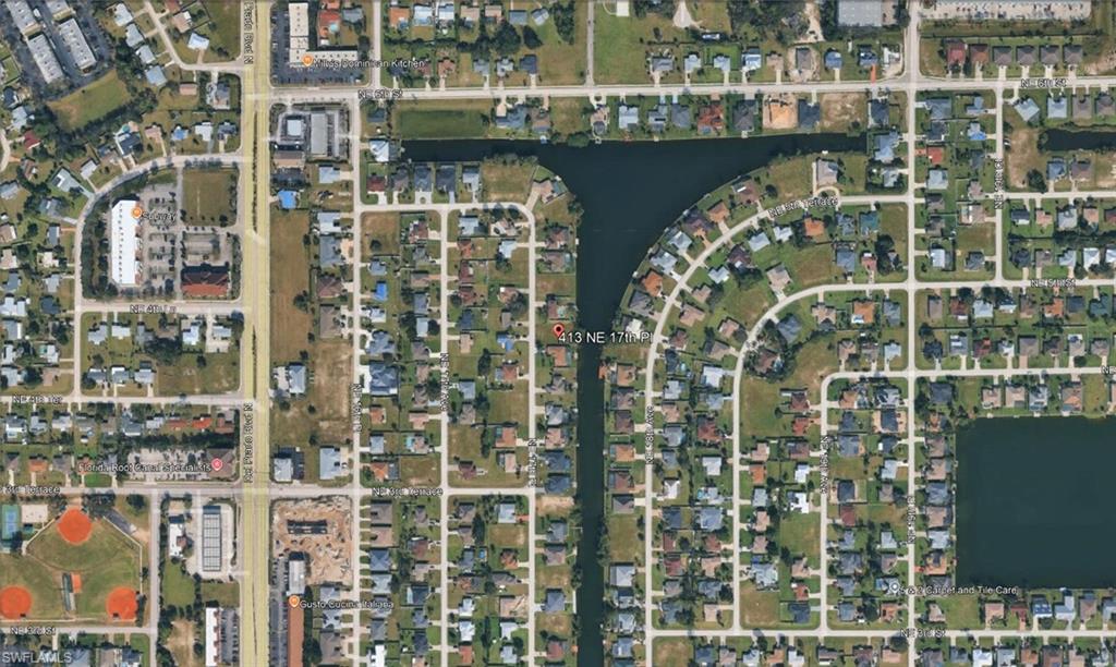 Aerial Map. Depicting the property's geographic location and surrounding infrastructure