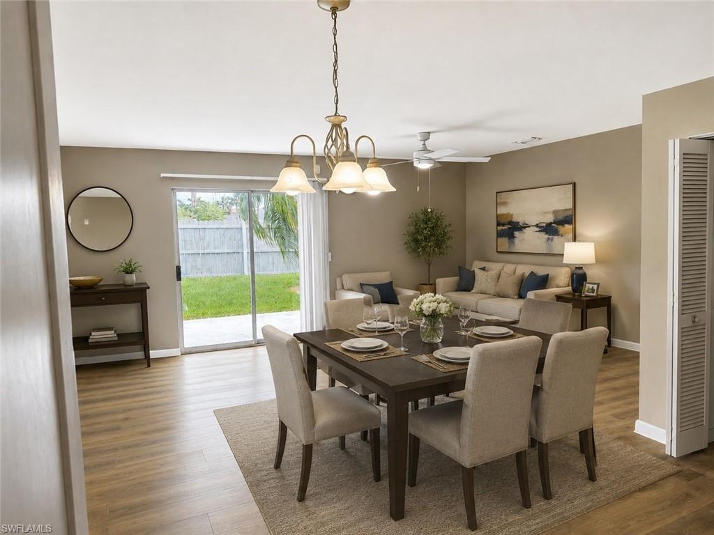 Lounge Diner AI Staged