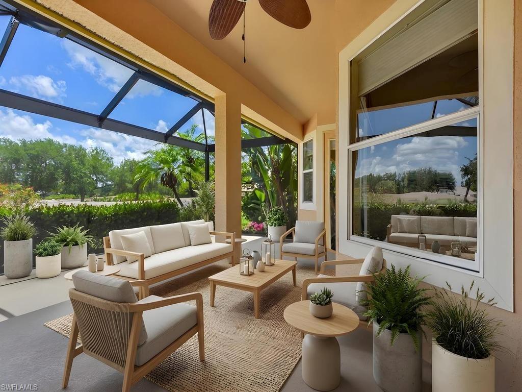 Outdoor Living Space (virtual furniture)