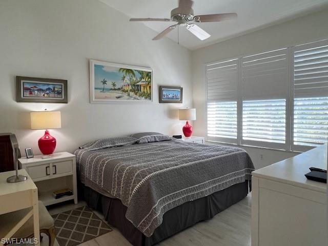 Owners Bedroom with Laminate floor