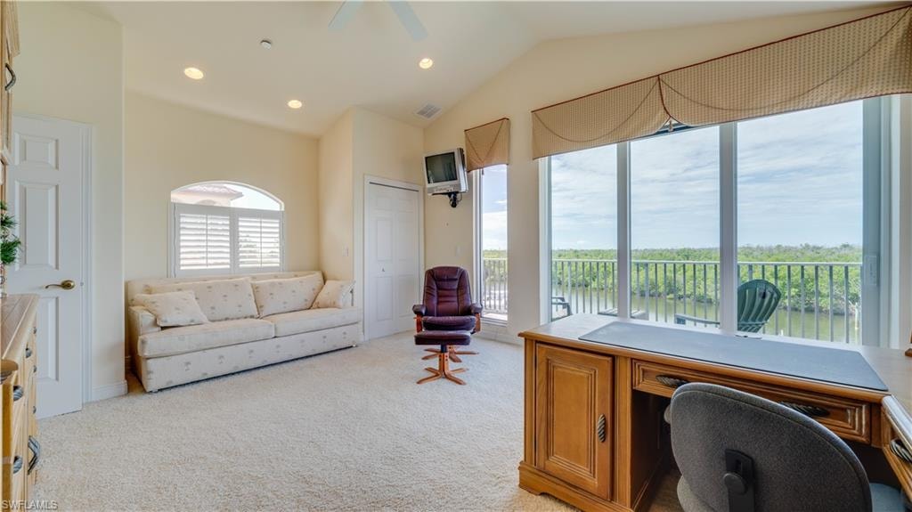 3rd floor bedroom used as office