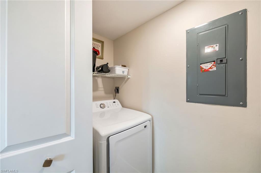 in condo laundry space