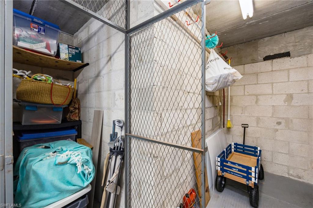 same floor storage locker