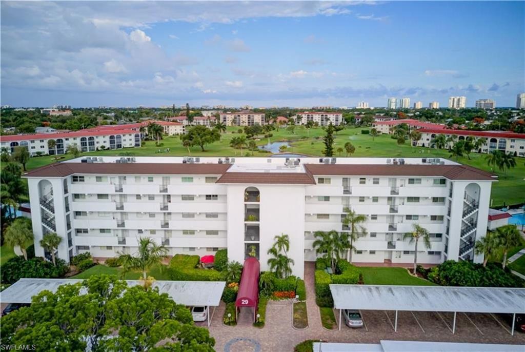 exterior of condo building