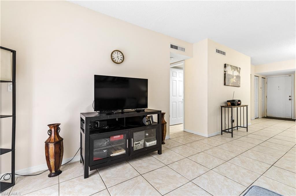 Reverse view from of living room