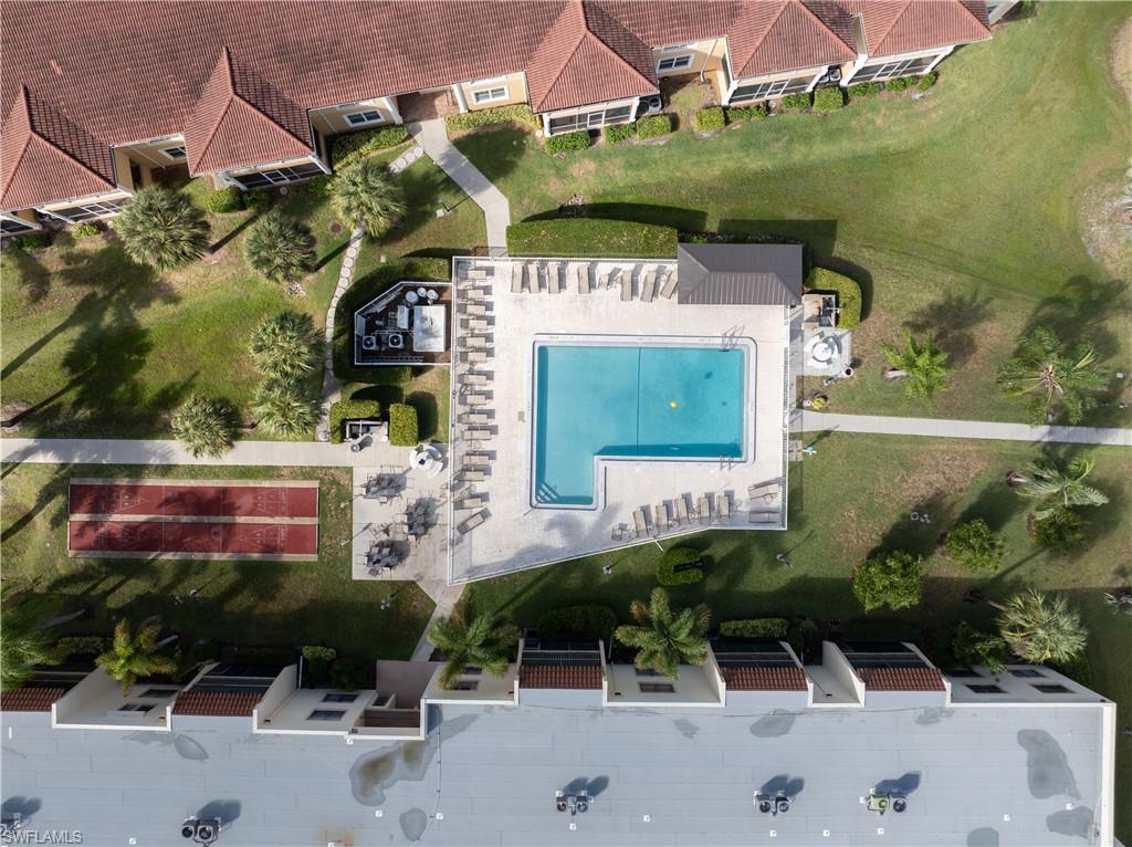 Aerial View of Swimming Pool