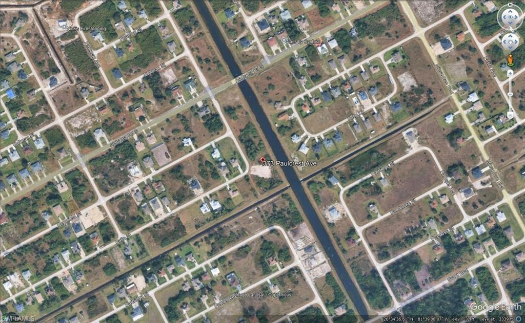 Aerial Map. Providing an overview of the property's geographic location and surrounding parcels