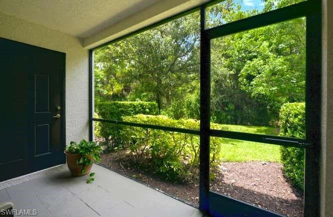 Lanai with additional outdoor storage