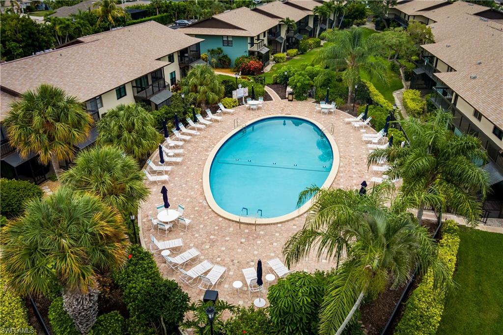 Community Pool from above