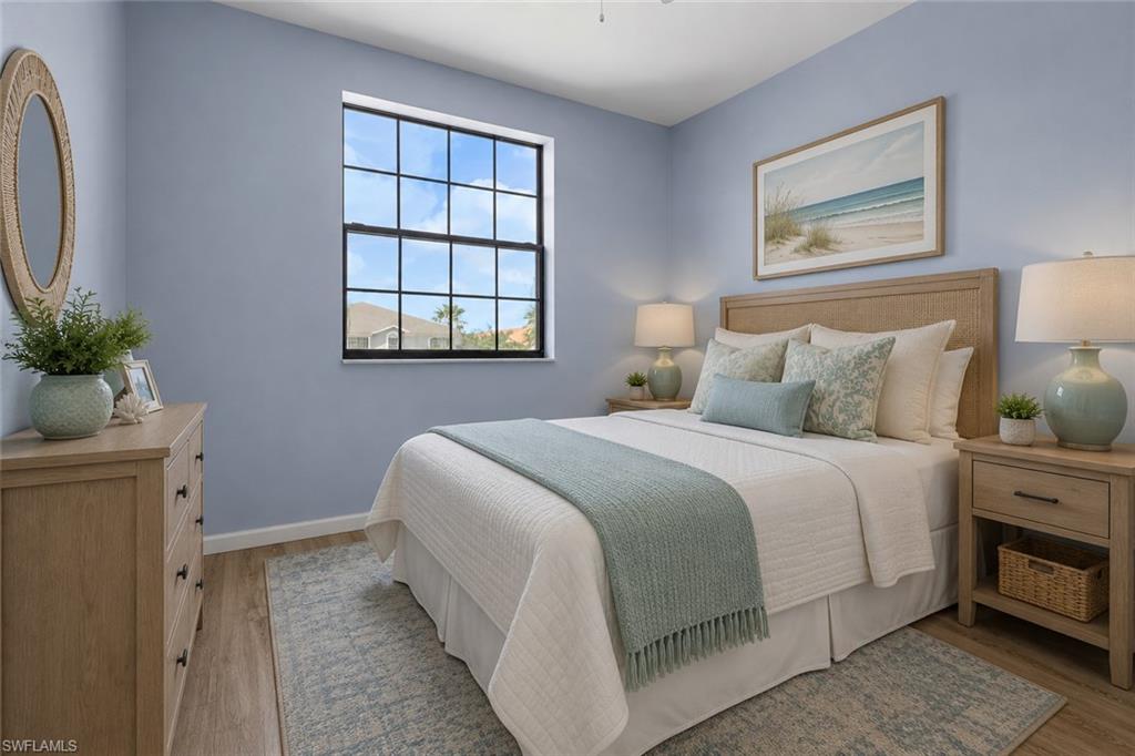Guest bedroom 2, virtually staged