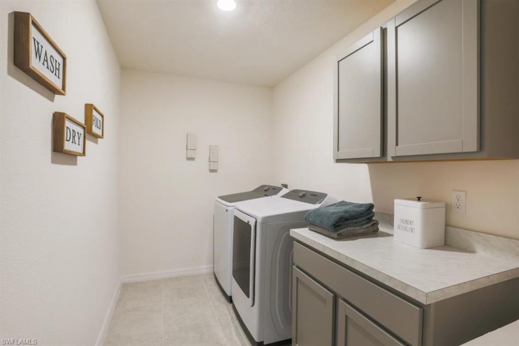 Model home - actual features may vary.