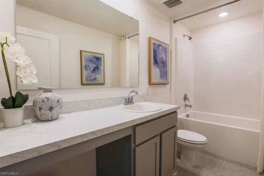 Model home - actual features may vary.