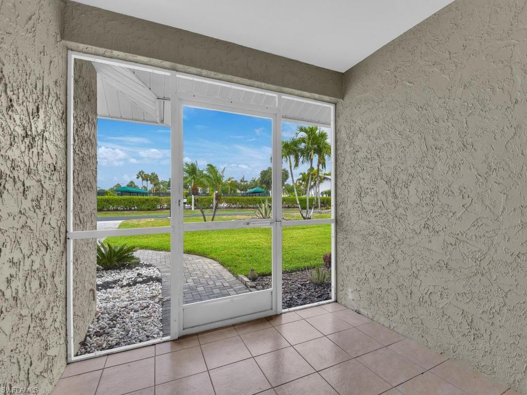 Screened In Front Entry