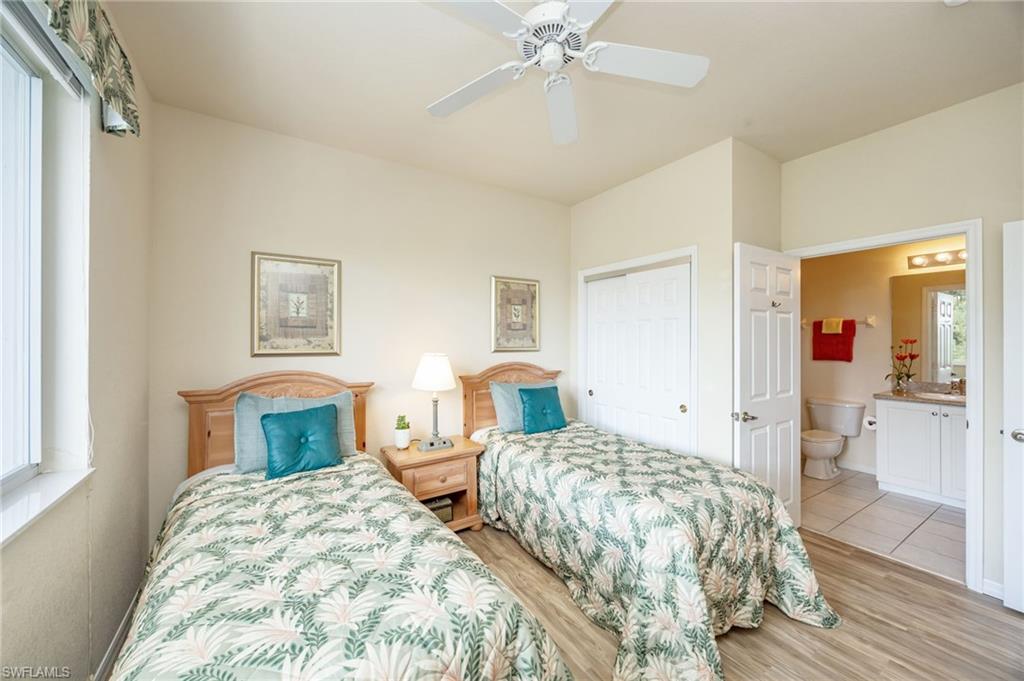 Bright and sunny guest bedroom suite
