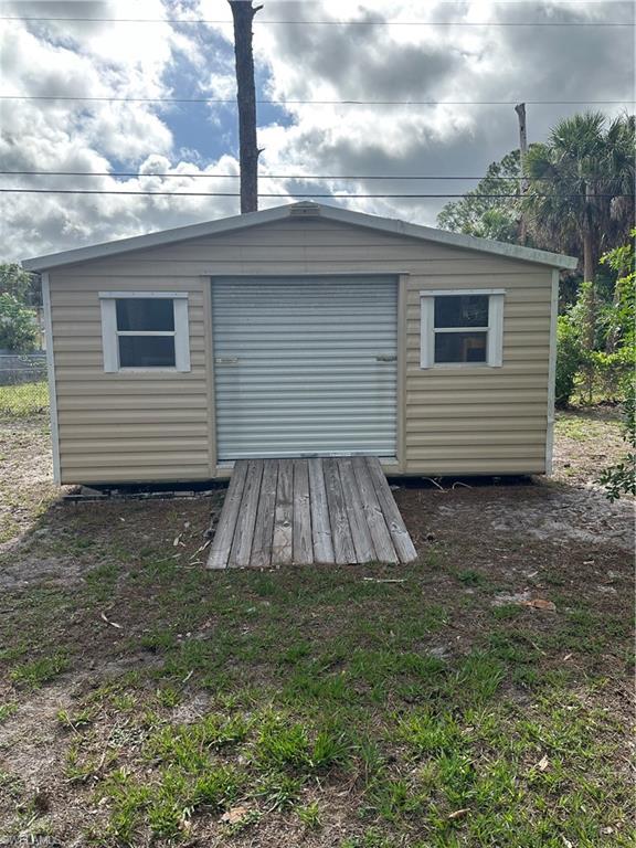 Large shed for storage