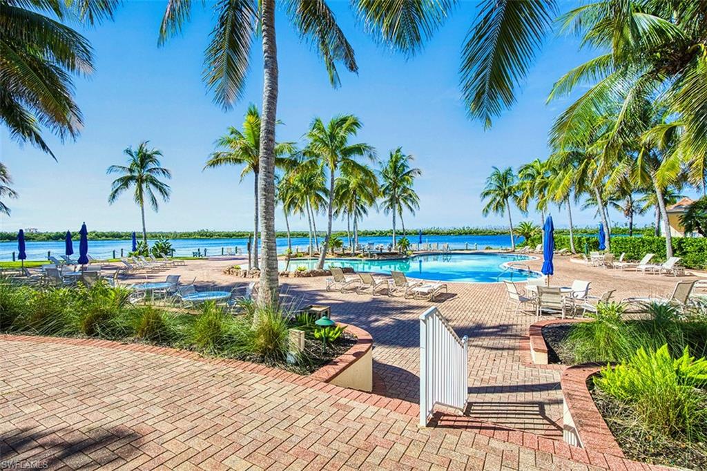 Saltwater resort style pool