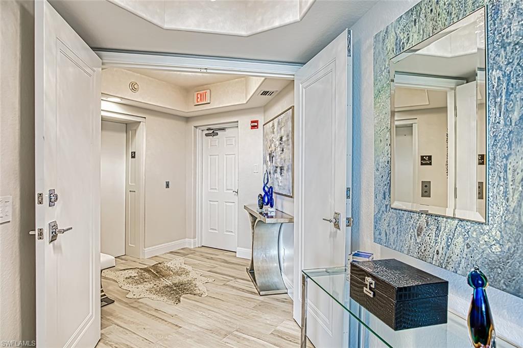 Upgraded double doors