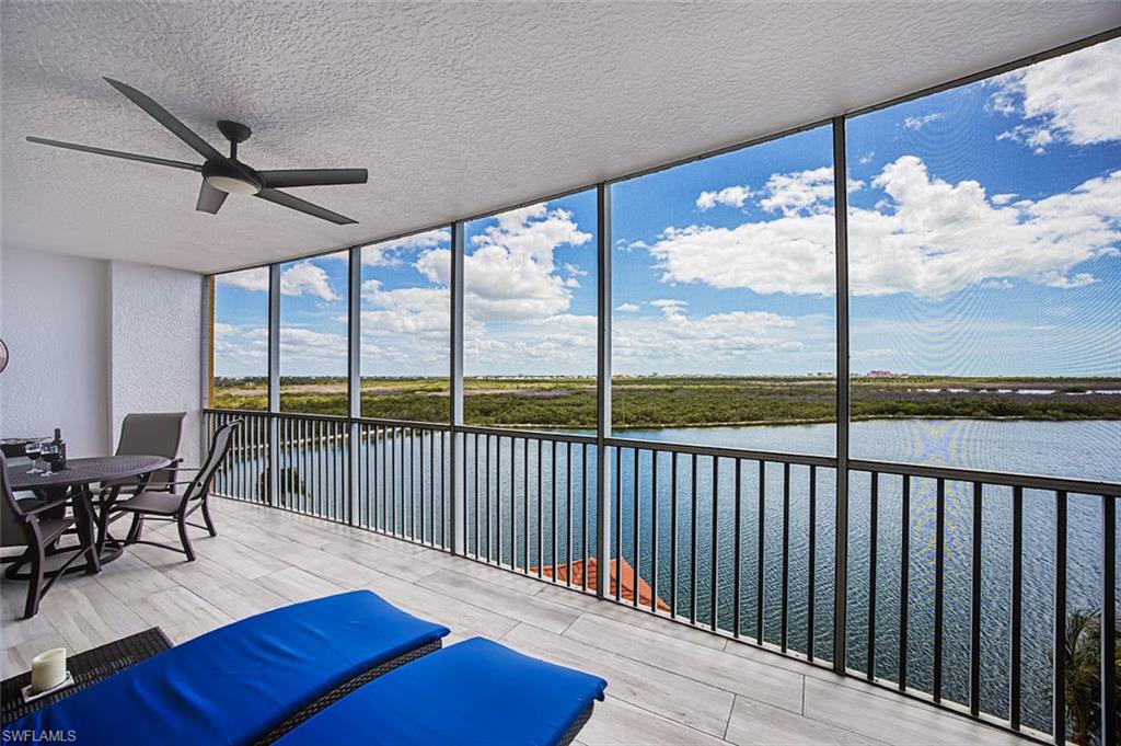 Lanai overlooking Lake Mastique