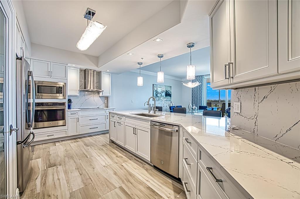 Custom cabinets with drawers