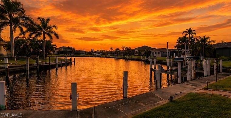 Enjoy the golden glow of the sunset