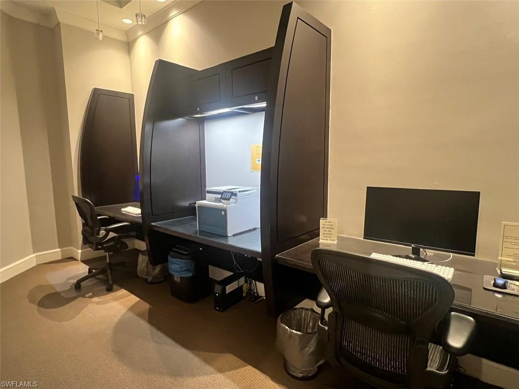 View of office area