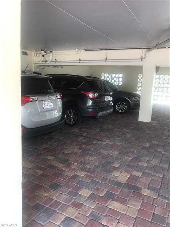 COVERED PARKING FOR ONE CAR