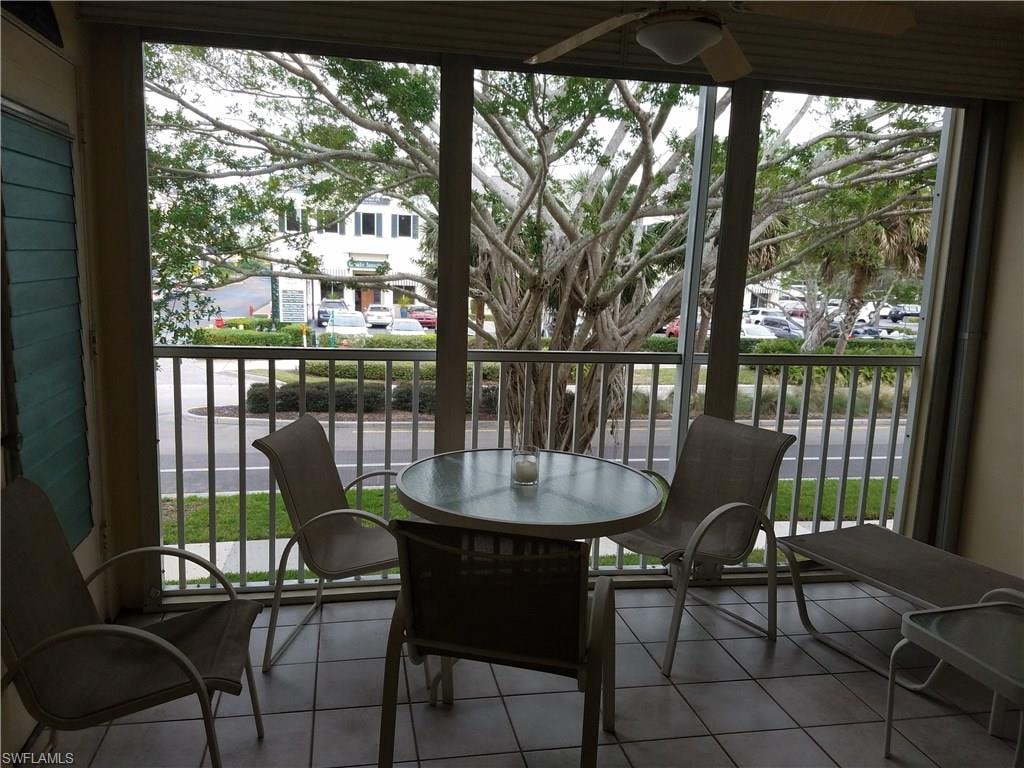 VIEW FROM THE BALCONY TO BANYAN BLVD