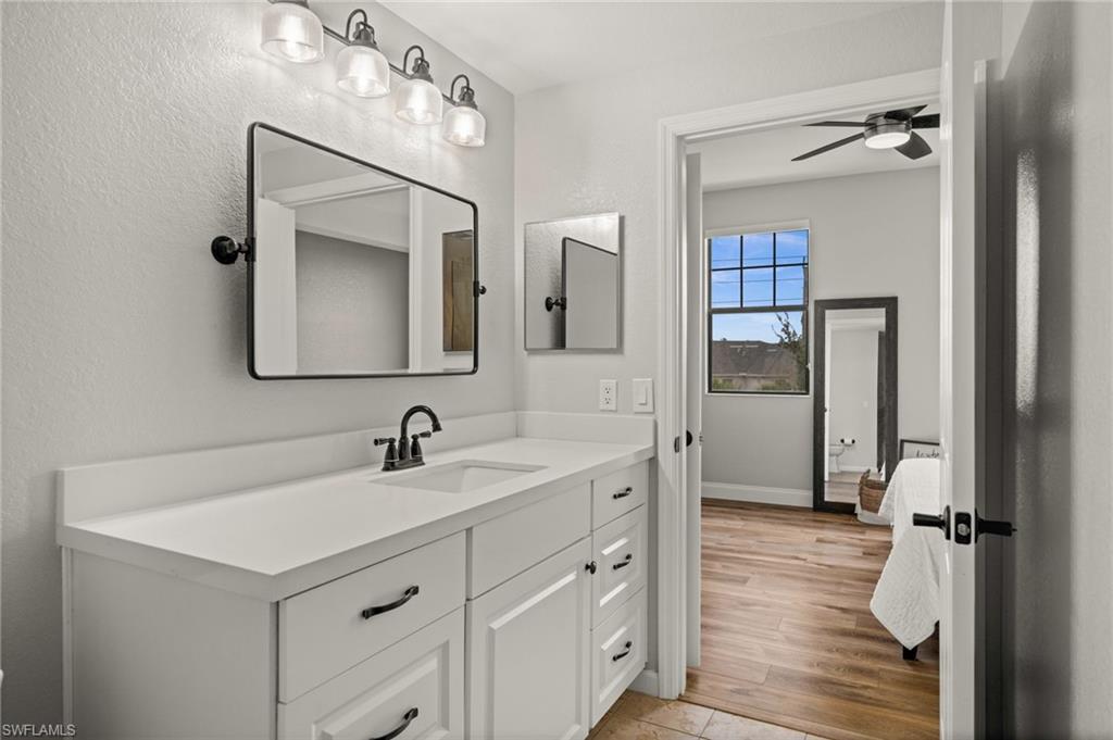 Renovated master bath