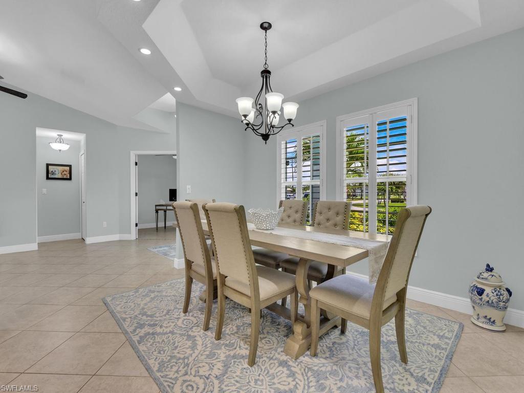 Dining area