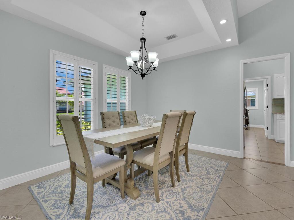 Dining area