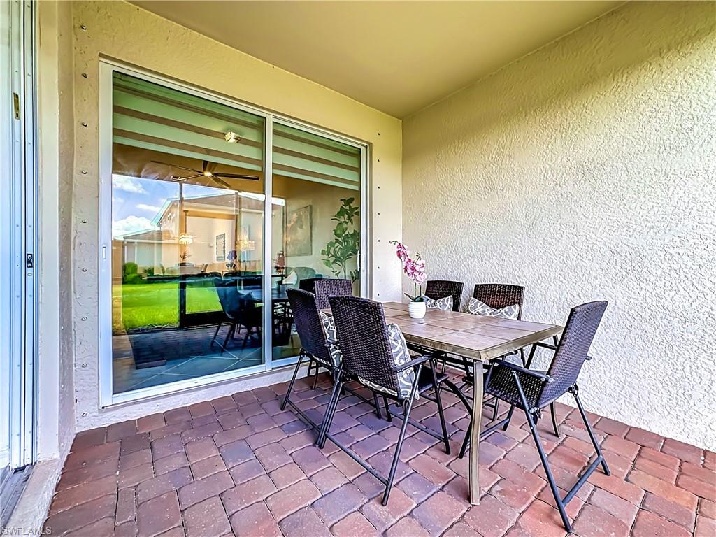 Screened lanai